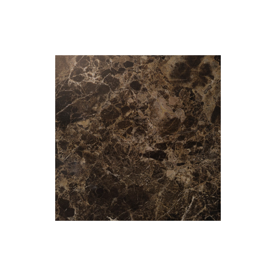 Black and Marble-Effect 2 Drawer Bedside Table - Raffaele