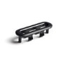 Matt Black Overflow Cover Suitable for Ontario Palma & Roma
