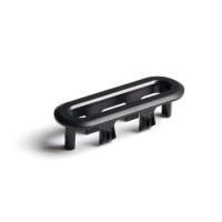 Matt Black Overflow Cover Suitable for Ontario Palma & Roma