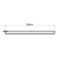 900mm Brushed Brass Curved Glass Shower Screen for Wet Room & Walk In Shower - Raya