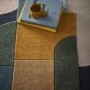 Large Geometric Blue Rug - 290 x 200 cm - Retro Deco - Origins
