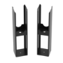 Riace Black Designer Radiator Feet -Suitable for Flat Double Panel Radiator
