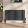 Riace Anthracite Designer Radiator Feet -Suitable for Single and Double Panel Radiator