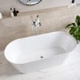 Freestanding Double Ended Bath 1650 x 740mm - Riley