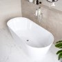 Freestanding Double Ended Bath 1650 x 740mm - Riley