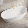 Matt White Freestanding Double Ended Bath 1700 x 765mm - Rosa