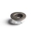 Gunmetal Grey Round Basin Overflow Cover - Arissa