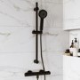 Matt Black 3 Function Round Slide Rail Kit - Arissa