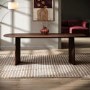Large Walnut Dining Table - Seats 6 - 8 - Rivo