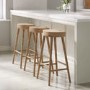 ONLY OPENED - Rayne Weathered Oak Counter Stool
