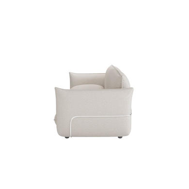 ALMOST PERFECT - Beige Chenille 3 Seater Cloud Sofa - Santo