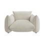ALMOST PERFECT - Beige Chenille Cloud Armchair - Santo