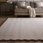 Scalloped Natural Rug - 170 x 120 cm - Elsie - Origins