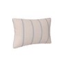 Blue Stripe Chenille Fibre Filled Sofa Scatter Cushion - 50 x 30cm - Payton