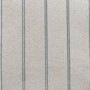 Blue Stripe Chenille Fibre Filled Sofa Scatter Cushion - 50 x 30cm - Payton
