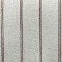 Burnt Orange Stripe Chenille Fibre Filled Sofa Scatter Cushion - 50 x 30cm - Payton