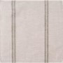 Grey Stripe Chenille Fibre Filled Sofa Scatter Cushion - 50 x 30cm - Payton