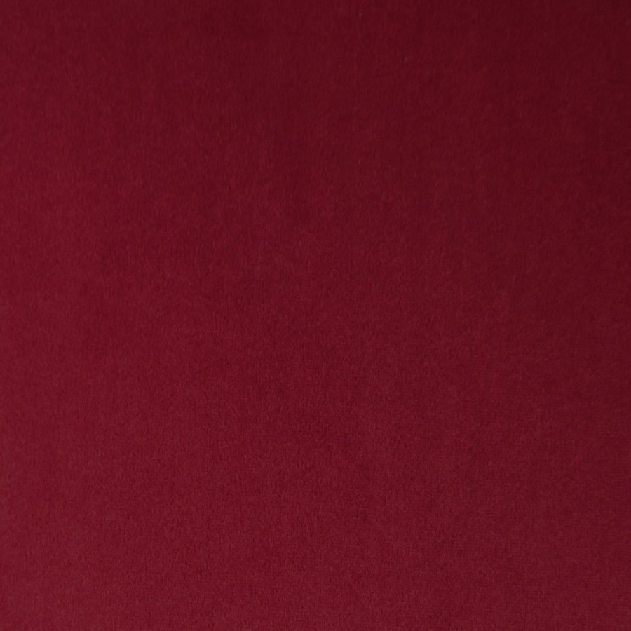 Burgundy Velvet Fibre Filled Sofa Scatter Cushion - 50 x 50cm - Payton