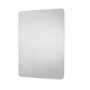Sensio Reagan Rectangular Backlit Heated Bathroom Mirror with Lights & Shaver Socket 800 x 600mm
