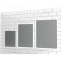 Sensio Libra Rectangular Heated Bathroom Mirror with Lights Ultra Slim 700 x 500mm