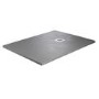 1200x800mm Rectangular Grey Slate Shower Tray 27mm - Stone Resin - Sileti
