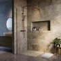1200x800mm Rectangular Anti-Slip 27mm Slimline Sand Stone Resin Shower Tray – Sileti