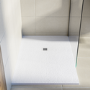 1200x800mm Rectangular Anti-Slip 27mm Slimline White Stone Resin Shower Tray – Sileti