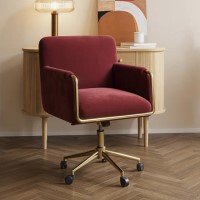ONLY OPENED - Mulberry Velvet Office Chair - Sonny