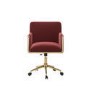 ONLY OPENED - Mulberry Velvet Office Chair - Sonny