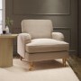 Beige Woven Armchair - Payton