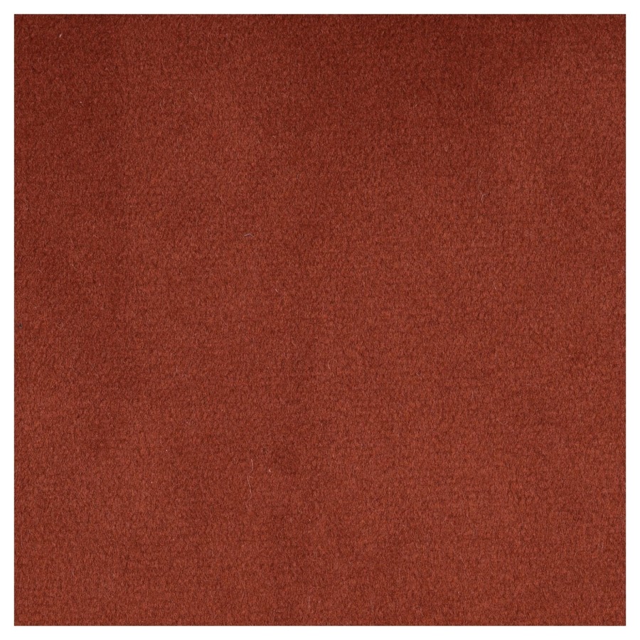 Burnt Orange Velvet 3 Seater Sofa - Payton