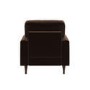 Brown Chenille Armchair - Payton