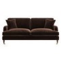 Brown Chenille 3 Seater Sofa - Payton