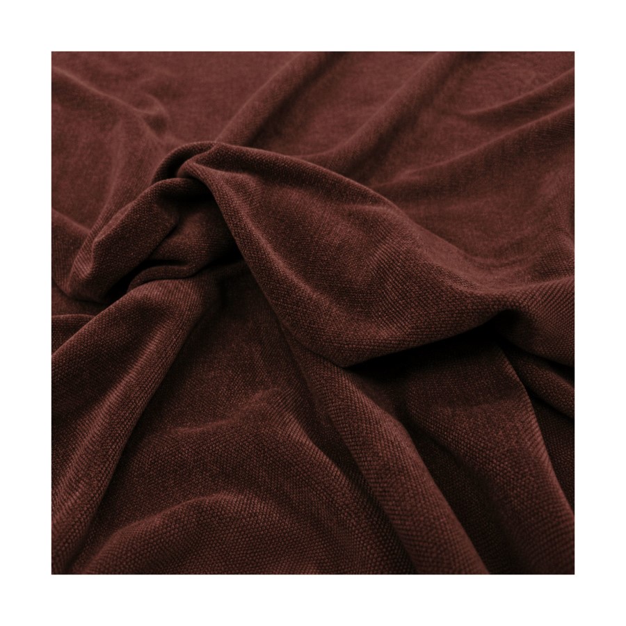 Merlot Red Chenille Love Seat – Payton 