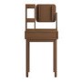 Walnut Dressing Table With Mirror and Matching Stool - Sawyer 