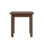 Walnut Dressing Table With Mirror and Matching Stool - Sawyer 