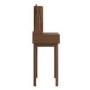 Walnut Dressing Table With Mirror and Matching Stool - Sawyer 
