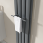 Anthracite Designer Towel Holder for Steel & Electric Radiators - 230mm