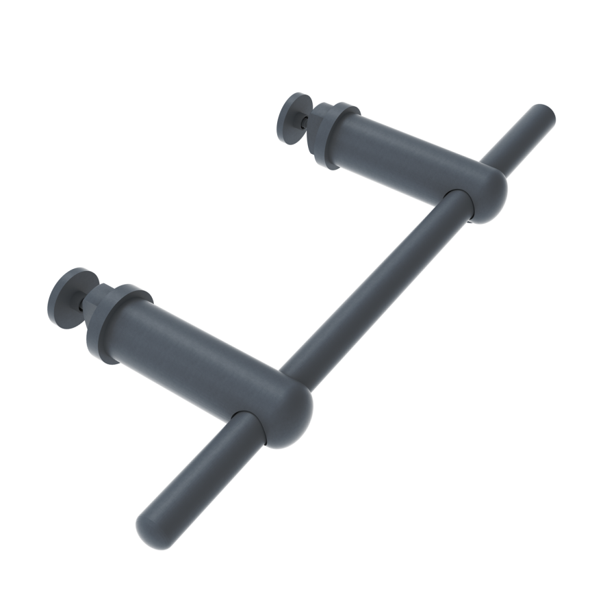 Anthracite Designer Towel Holder for Steel & Electric Radiators - 230mm