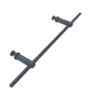 Anthracite Designer Towel Holder for Steel & Electric Radiators - 420mm