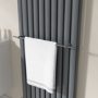 Anthracite Designer Towel Holder for Steel & Electric Radiators - 620mm