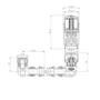 Elego Chrome Modern TRV Corner Thermostatic Radiator Valves With Lockshield