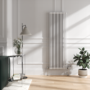 Maesta Chrome Traditional Manual Angled Radiator Valves With Lockshield