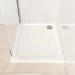 1000x900mm Rectangular 45mm White Stone Resin Shower Tray – Pearl