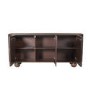 Large Walnut Effect Sideboard with Ball Feet - Ivan