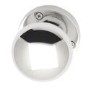 Internal Silver Polished Chrome Bathroom Knob Door Handle with Lock, Latch and Hinges Pack - 75mm Latch - Vedea - XL Joinery