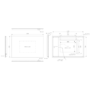 Rectangular Backlit Heated Bathroom Mirror with Lights & Bluetooth Speaker 1200 x 800mm - Vela