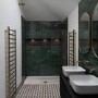 Oval Brass Backlit Heated Bathroom Mirror with Lights 500 x 800mm - Venus