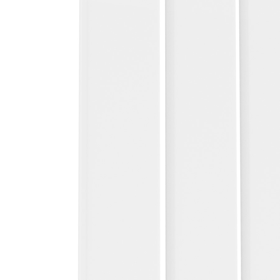 Riace White Vertical Flat Designer Radiator 1800x680mm Single Panel 4509 BTU