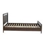 Dark Wood King Size Wooden Bed Frame - Vixen